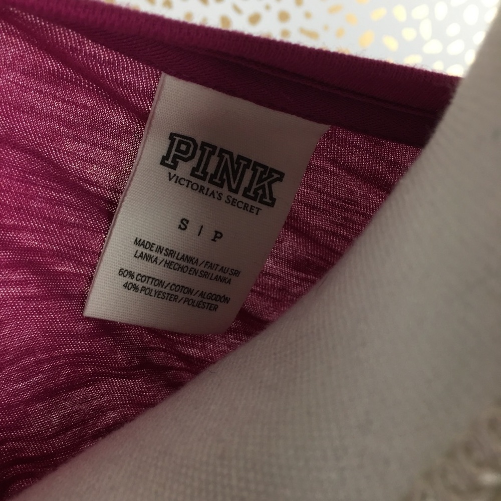 🍉PINK Victoria’s Secret Long Sleeves Tribal Top - Picture 7 of 8